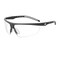 Ge Safety Glasses, Anti-Scratch, Clear Lens, Gray Frame GE308C - alternate 1